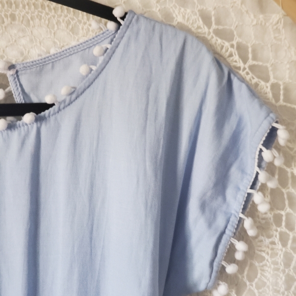 NWOT Peixoto Nissi Pom-Pom Dress Swim Cover-Up - Picture 10 of 14